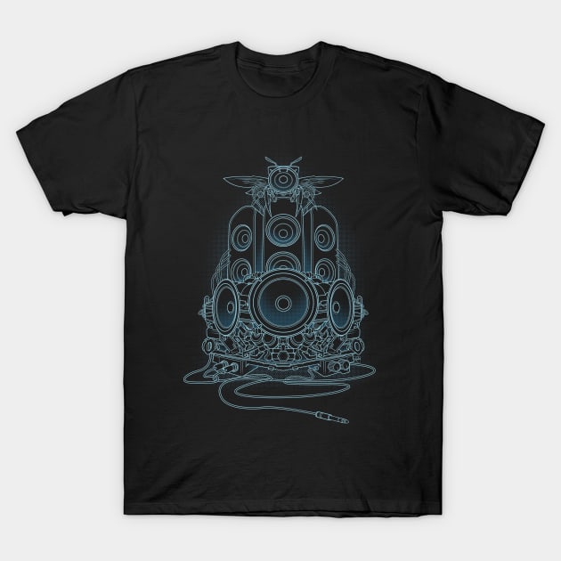 AudioHIve - Electric T-Shirt by Resisto